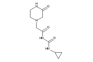 N-(cyclopropylcarbamoyl)-2-(3-ketopiperazino)acetamide