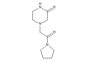 4-(2-keto-2-pyrrolidino-ethyl)piperazin-2-one