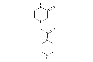 4-(2-keto-2-piperazino-ethyl)piperazin-2-one