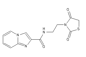 N-[2-(2,4-diketothiazolidin-3-yl)ethyl]imidazo[1,2-a]pyridine-2-carboxamide