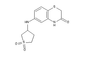 6-[(1,1-diketothiolan-3-yl)amino]-4H-1,4-benzothiazin-3-one