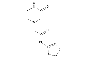 N-cyclopenten-1-yl-2-(3-ketopiperazino)acetamide