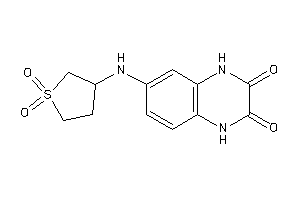 Image of 6-[(1,1-diketothiolan-3-yl)amino]-1,4-dihydroquinoxaline-2,3-quinone