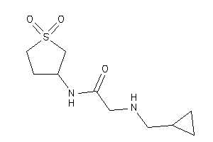 2-(cyclopropylmethylamino)-N-(1,1-diketothiolan-3-yl)acetamide