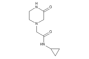 Image of N-cyclopropyl-2-(3-ketopiperazino)acetamide