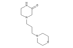 4-(3-morpholinopropyl)piperazin-2-one