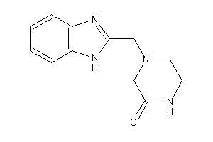 4-(1H-benzimidazol-2-ylmethyl)piperazin-2-one