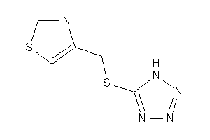 4-[(1H-tetrazol-5-ylthio)methyl]thiazole