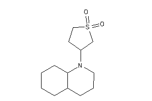 3-(3,4,4a,5,6,7,8,8a-octahydro-2H-quinolin-1-yl)sulfolane