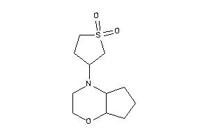 3-(3,4a,5,6,7,7a-hexahydro-2H-cyclopenta[b][1,4]oxazin-4-yl)sulfolane