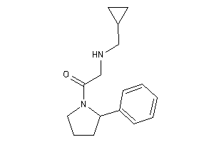 Image of 2-(cyclopropylmethylamino)-1-(2-phenylpyrrolidino)ethanone
