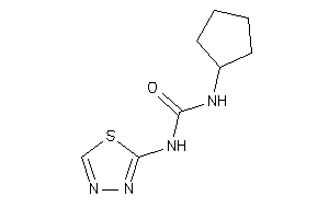 1-cyclopentyl-3-(1,3,4-thiadiazol-2-yl)urea