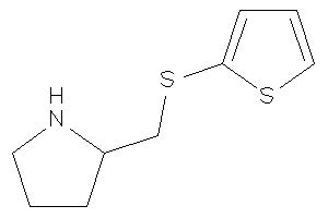 2-[(2-thienylthio)methyl]pyrrolidine