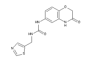 1-(3-keto-4H-1,4-benzoxazin-6-yl)-3-(thiazol-5-ylmethyl)urea