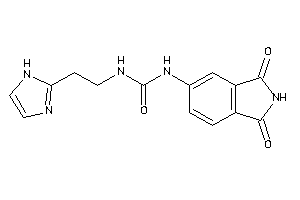 1-(1,3-diketoisoindolin-5-yl)-3-[2-(1H-imidazol-2-yl)ethyl]urea