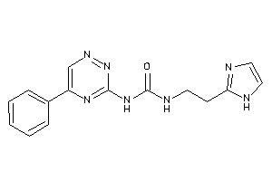 1-[2-(1H-imidazol-2-yl)ethyl]-3-(5-phenyl-1,2,4-triazin-3-yl)urea