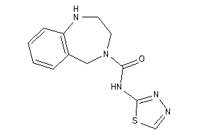 N-(1,3,4-thiadiazol-2-yl)-1,2,3,5-tetrahydro-1,4-benzodiazepine-4-carboxamide