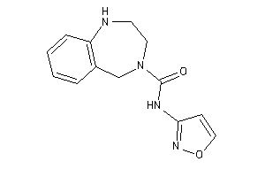 N-isoxazol-3-yl-1,2,3,5-tetrahydro-1,4-benzodiazepine-4-carboxamide