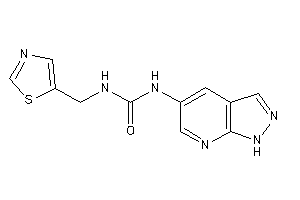 1-(1H-pyrazolo[3,4-b]pyridin-5-yl)-3-(thiazol-5-ylmethyl)urea