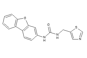 1-dibenzofuran-3-yl-3-(thiazol-5-ylmethyl)urea