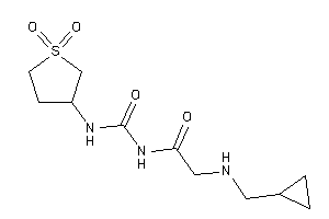 2-(cyclopropylmethylamino)-N-[(1,1-diketothiolan-3-yl)carbamoyl]acetamide