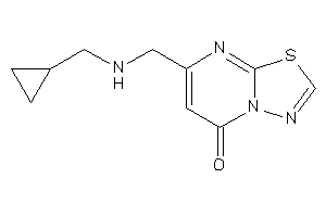 Image of 7-[(cyclopropylmethylamino)methyl]-[1,3,4]thiadiazolo[3,2-a]pyrimidin-5-one