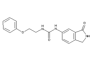 1-(3-ketoisoindolin-5-yl)-3-(2-phenoxyethyl)urea