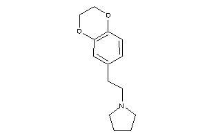 1-[2-(2,3-dihydro-1,4-benzodioxin-6-yl)ethyl]pyrrolidine