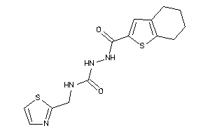 1-(4,5,6,7-tetrahydrobenzothiophene-2-carbonylamino)-3-(thiazol-2-ylmethyl)urea