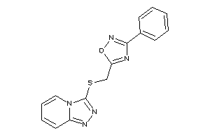 3-phenyl-5-[([1,2,4]triazolo[4,3-a]pyridin-3-ylthio)methyl]-1,2,4-oxadiazole