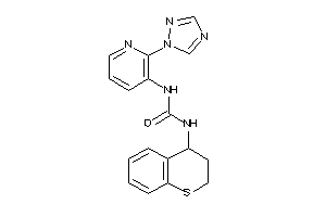 1-thiochroman-4-yl-3-[2-(1,2,4-triazol-1-yl)-3-pyridyl]urea