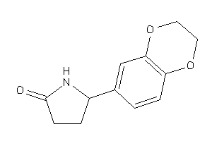 5-(2,3-dihydro-1,4-benzodioxin-6-yl)-2-pyrrolidone