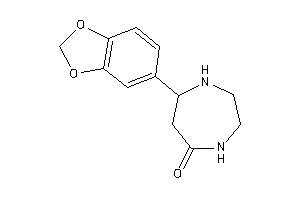 7-(1,3-benzodioxol-5-yl)-1,4-diazepan-5-one