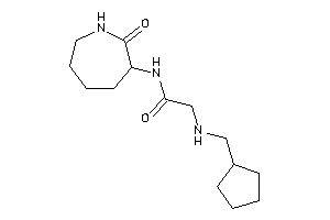 2-(cyclopentylmethylamino)-N-(2-ketoazepan-3-yl)acetamide