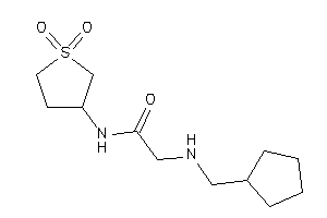 2-(cyclopentylmethylamino)-N-(1,1-diketothiolan-3-yl)acetamide