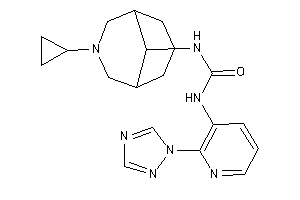 1-(7-cyclopropyl-7-azabicyclo[3.3.1]nonan-9-yl)-3-[2-(1,2,4-triazol-1-yl)-3-pyridyl]urea