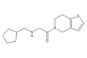 2-(cyclopentylmethylamino)-1-(6,7-dihydro-4H-thieno[3,2-c]pyridin-5-yl)ethanone