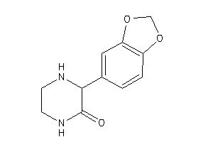 3-(1,3-benzodioxol-5-yl)piperazin-2-one