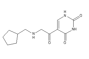 5-[2-(cyclopentylmethylamino)acetyl]uracil