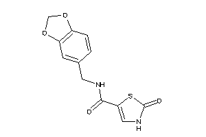 2-keto-N-piperonyl-4-thiazoline-5-carboxamide