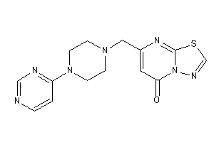 7-[[4-(4-pyrimidyl)piperazino]methyl]-[1,3,4]thiadiazolo[3,2-a]pyrimidin-5-one
