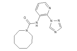 N-[2-(1,2,4-triazol-1-yl)-3-pyridyl]azocane-1-carboxamide