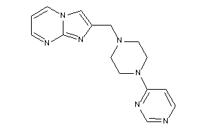 2-[[4-(4-pyrimidyl)piperazino]methyl]imidazo[1,2-a]pyrimidine