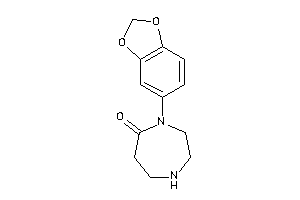 4-(1,3-benzodioxol-5-yl)-1,4-diazepan-5-one