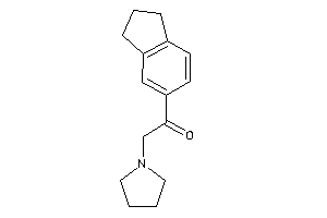 1-indan-5-yl-2-pyrrolidino-ethanone