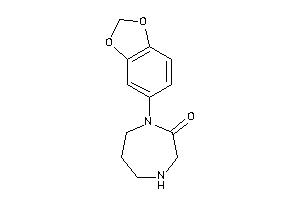 1-(1,3-benzodioxol-5-yl)-1,4-diazepan-2-one