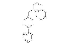 4-[4-(4H-1,3-benzodioxin-8-ylmethyl)piperazino]pyrimidine