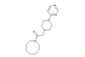 1-(azocan-1-yl)-2-[4-(4-pyrimidyl)piperazino]ethanone