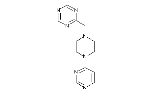 2-[[4-(4-pyrimidyl)piperazino]methyl]-s-triazine