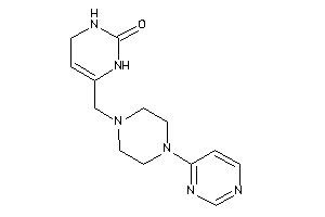 Image of 6-[[4-(4-pyrimidyl)piperazino]methyl]-3,4-dihydro-1H-pyrimidin-2-one